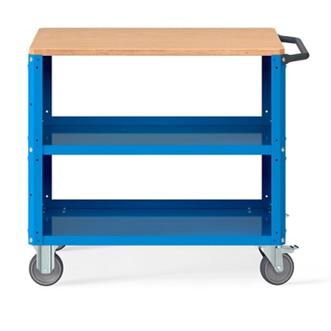 Vendita online Carrello Clever 1014 Large mm.1024x615x870H - Blu RAL5012